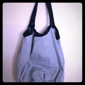 Nena and co denim beach bag and clutch